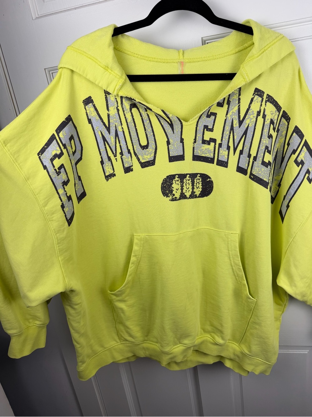 Signature FP Movement graphic print on the front.